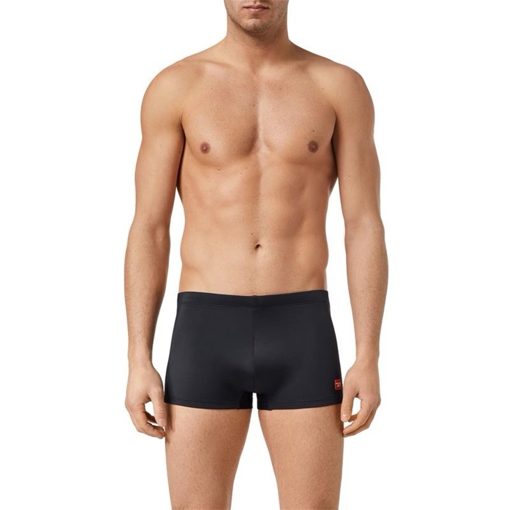 Diesel BMBX-HERO SW BRIEF - Men's Black Swim Trunks